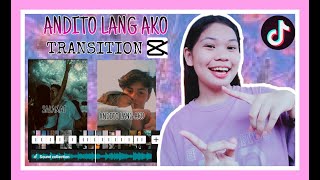 PAANO MAG EDIT NG "NANDITO LANG AKO" LOVE COUPLE TRANSITION SA TIKTOK (LYRIC PICTURES)~MARYDIOS