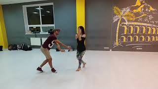 Zouk Class 11.03.19 at Brazuka Dance School - Wakko and Natasha