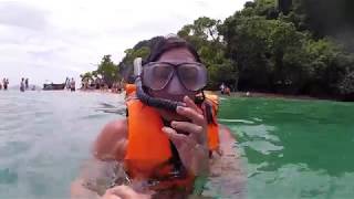 Snorkelling at Koh Phak Bia (Phang Nga, Thailand)