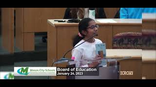 School Board Appreciation - Joshika