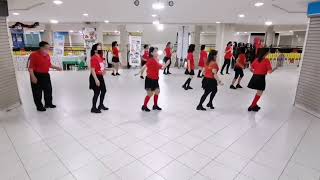 Mighty Fine Line Dance - Demo By: D'Sisters & Friends LDG #linedance #enjoydancing #happylinedance