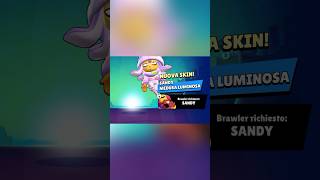 SBLOCCO LA SKIN SANDY MEDUSA SU BRAWL STARS$$$ #brawlstars #brawlstarsskins