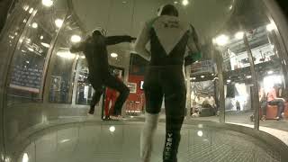 Continue sit flying at iFly Basingstoke