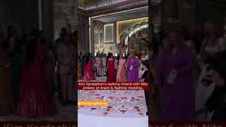 Nita Ambani and Kim Kardashian at Anant Ambani's Wedding