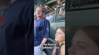 Jump Around At Lambeau Field