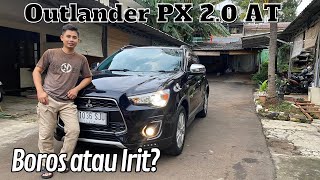 Review & tes konsumsi BBM Outlander Sport PX 2.0 AT 2017