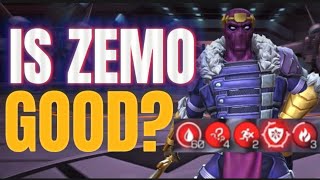 So…I Pulled Zemo *idk if I played him right*