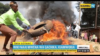 Gachika Residents in Gatundu South Protest Over Rising Insecurity