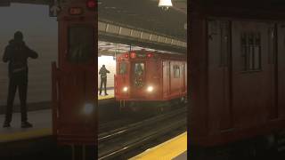 R33 Christmas Subway Train at World Trade Center