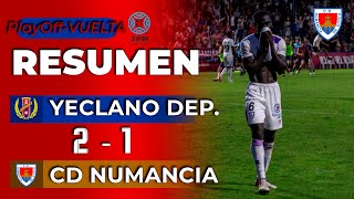 Resumen Yeclano Deportivo | 2-1 | C.D. Numancia