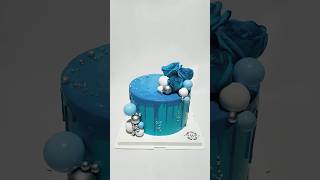 Hues of blue 💙 #cakeart #cakedesign #shortvideo #youtubeshorts #shortsviral #ytshort #shorts #short