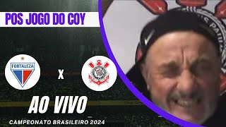 Pos Jogo Ao Vivo Fortaleza x Corinthians, Campeonato Brasileiro