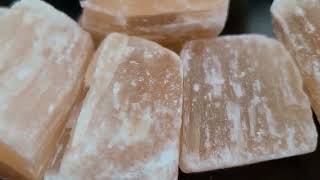 Peach Selenite Raw Peach Selenite