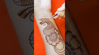 Front Hand😍 Arabic Mehndi Design||Simple And Easy Mehndi Design #shorts #mehndi #mehandidesign