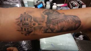 MY FIRST TATTOO AT BANGALORE | VIDEO FROM MY PHONE