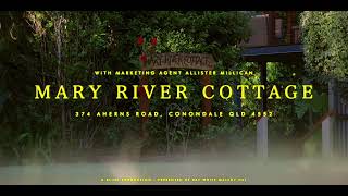 Enchanting "Mary River Cottage" 374 Aherns Road, Conondale QLD 4552 -  A Luxurious Nature Retreat