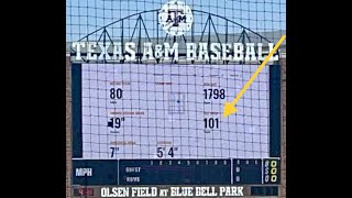 2022-10-9 - Trackman Exit Velo + Distance @Stix Scout Day-Texas A&M