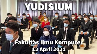 #KegiatanKampusPI | Yudisium Fakultas Ilmu Komputer 12 April 2021