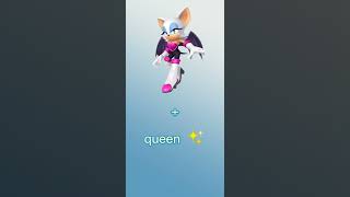 rouge the bat + queen = ...💙✨