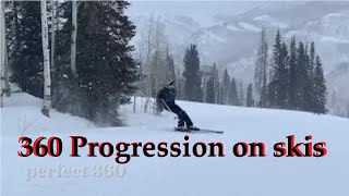 360 Skiing Progression