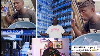 Aquafina Empowers Viral Hawker, Dr. H20 Rewards Him with Full Business Setup Worth Millions of Naira