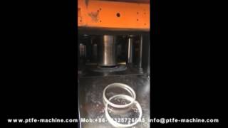 automatic filled teflon ptfe seat moulding machine