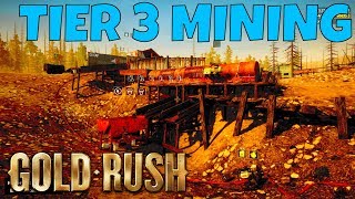 UPGRADING AND MOVING!!! | TIER 3 IN RIVER TOWN| EP. 4 | GOLD RUSH: THE GAME | SO MANY PIECES!