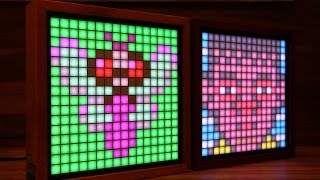 Game Frame LED 8-bit Pixel Art Graphics Display