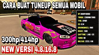 CARA BUAT TUNEUP PERMANENT DI SEMUA MOBIL IN NEW VERSI CAR PARKING MULTIPLAYER 4.8.16.4