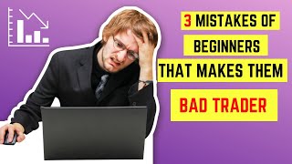 3 Mistakes To Avoid As Beginner To Make Profit #trendline #patterns #mistakes