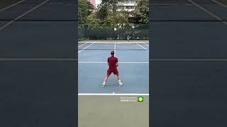 patient game #tennis #tennisshorts #tennismatch #tennisplayer