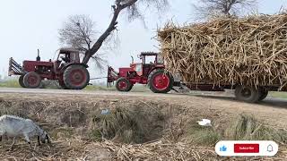 2 Belarus tractor Full load trolley dangers mod Tractor Full Dangerous Stund(1080P_HD)