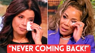 "IT'S OVER! DONE." The View is in BIG TROUBLE! Finally CANCELLED?