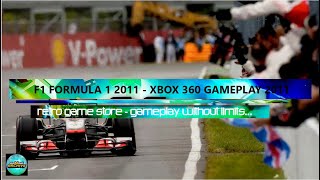 F1 Formula 1 2011 Xbox 360 Gameplay - Retro Gameplay - Retro Gaming 2011 - Gameplay Without Limits