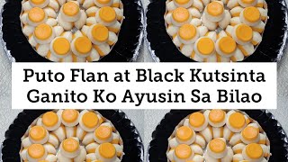 Black Kutsinta at Puto Flan sa Bilao/Ganito ko Ayusin/Extra Income/Negosyo Idea