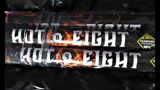 Hot Eight Roman Candle Fireworks  1.3g