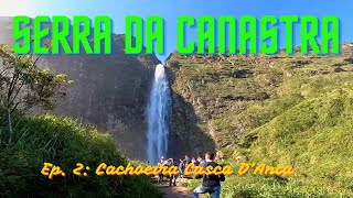 SERRA da CANASTRA de MOTO - Cachoeira Casca D’Anta  / Parte de Baixo