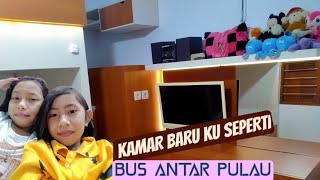 Kamar Baru ku..., seperti di dalam bus antar pulau...🤭😁😁