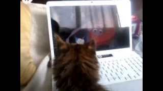 Tabs Watching the Little Mermaid