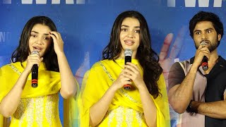 Krithi shetty Speech at Aa Ammayi Gurinchi Meeku Cheppali Movie Success Press Meet