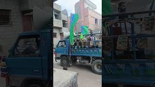 سرکار کی آمد دلدار کی آمد #12rabiulawal #shortvideo #automobile #karachinights