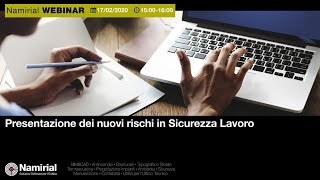 Presentazione dei nuovi rischi in Sicurezza Lavoro