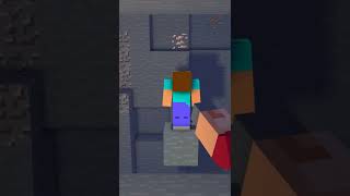 Minecraft - Saving Herobrine #shorts #minecraft