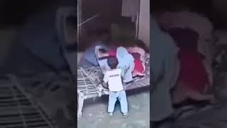 Fight between Husband and Wife. Winner is one and only Wife