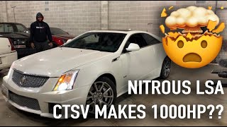 NITROUS & LSA SUPERCHARGED CADILLAC MAKES 1000HP??