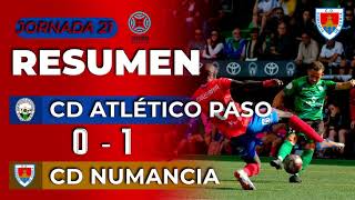 Resumen C.D. Atlético Paso | 0 - 1 | C.D. Numancia