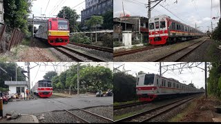 hunting KRL COMMUTER LINE jabodetabek || di stasiun tebet-duren kalibata dan trip