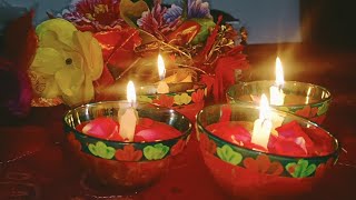 #candle Bowl DIY#rose candle bowl #Diwali decoration #home decoration candlebowl #amazing diy ideas