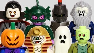 LEGO Scooby-Doo! Monster Minifigures Collection | Vampire, Ghost, Zombie, Mummy and more