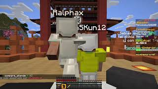 Jugando KITPVP en minecraft en mi pc